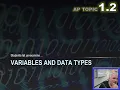 Computer Science AP - Unit 1 Primitive Types