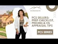 PCS Sellers Prep Checklist Pricing VA Appraisal Tips
