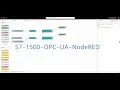 OPC UA Communication via Node-RED on Ubuntu for SIEMENS SIMATIC S7 1500