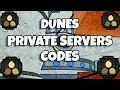 20 Private Server Codes For Dunes Shindo Life