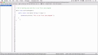 3 Analyzing the different parts of a Java Program - Learn Java