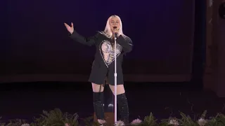 christina aguilera reflection loyal brave true at disney enchantment 2021 hd