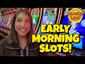 I woke up early to play slots at Coushatta Casino