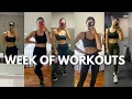 WEEK OF WORKOUTS IN MY LIFE NYC studio reviews classpass how I maintain my physique