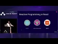 Chain React 2018 How Reactive Programming Makes Developer Lives Easier by Tracy Lee