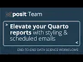 How to build business reports with Quarto