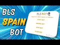 2025 BLS Spain visa appointment Bot BLS Auto Booking and Auto Captcha Solving Bot BLS SPAIN