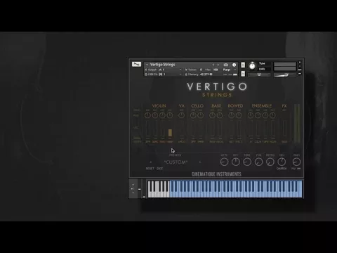 Vertigo Strings product video