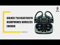 GOLREX T59 Bluetooth Earbuds Pairing Setup and User Guide