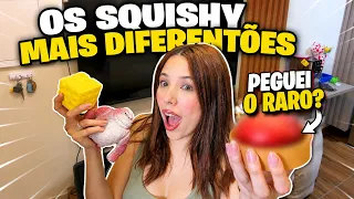 TESTEI OS SQUISHY MAIS DIFERENTÕES QUE ENCONTREI !!
