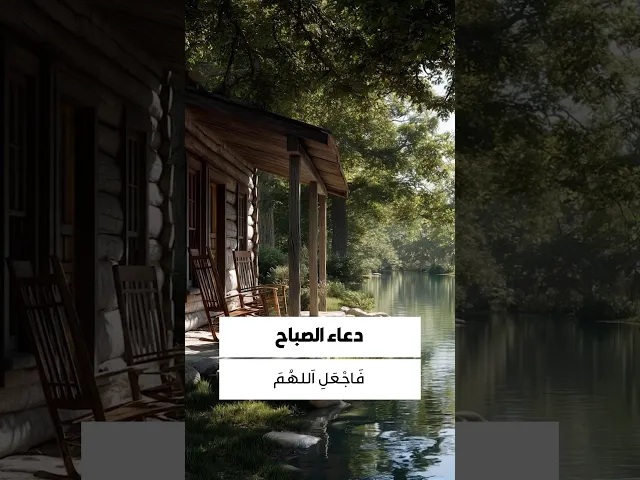 ⁣دعاء الصباح 