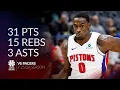 Jalen Duren 31 pts 15 rebs 3 asts vs Pacers season