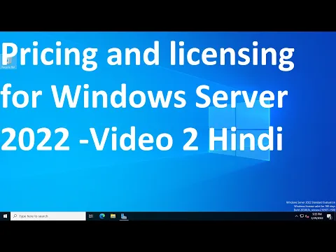 Download MP3 Pricing and licensing for Windows Server 2022 -Video 2 Hindi