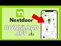 How to Download Nextdoor App 2024