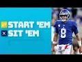 Start Em Sit Em Week 11 NFL Fantasy