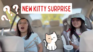 SURPRISING THE KIDS GOING TO ADOPT A NEW KITTY CAT FROM PETCO FAMILY VLOG