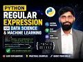 Python Regular Expressions Regex for Data Science Machine Learning Complete Tutorial