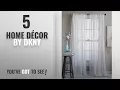 Top 10 Home Decor By Dkny Winter 2018 DKNY Pair of Window Panels Curtains Drapery Set of 2