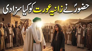 Hazoor saw ne Zaania Aurat Ko Kia Sazaa Di ? | Seerat un Nabi | Islamic LifeCycle
