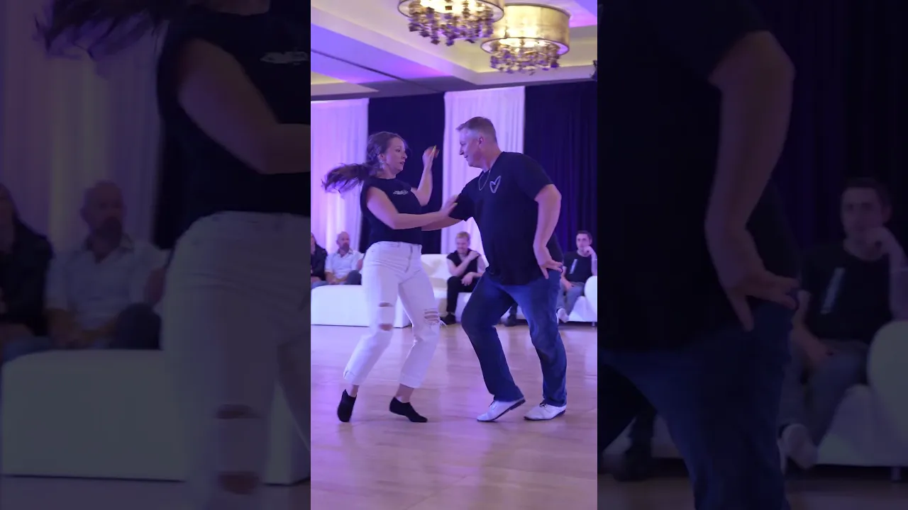 West Coast Swing Dance - Champions Improv with Kyle Redd & Cameo McHenry!