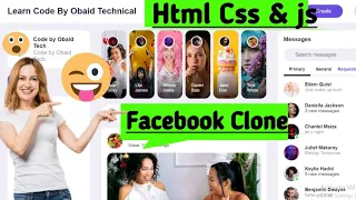 Responsive Social Media Website With Theme Customization Using HTML CSS JavaScript Portfolio web