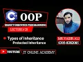 29 Protected inheritance in C C tutorials for beginners