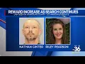 Reward increase as the search for suspects continues in Harrison County