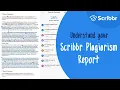 The Scribbr Plagiarism Report Explained Scribbr