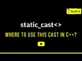 static - cast In C