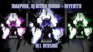 maxpvnk dj ritmo divino defeated all version brazil phonk slowed super slowed speed up