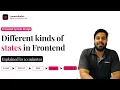 Frontend State Architecture Local Server URL Global and Workflow State