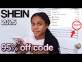 THE BEST SHEIN COUPON DISCOUNT CODES 2025 new updated active SHEIN discount code