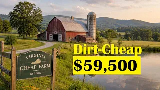 Nobody Is Buying 5 CHEAP Virginia FARMHOUSES With ACREAGE Still Affordable in 2026