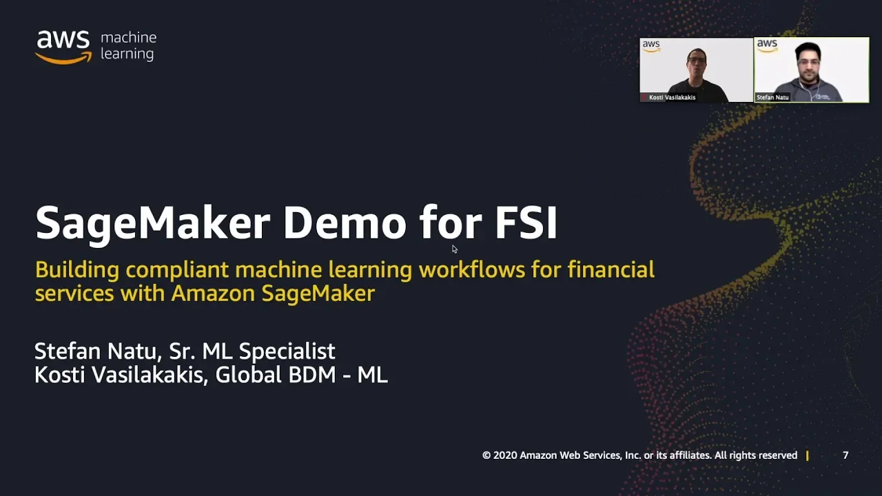 Secure and compliant machine learning workflows with Amazon SageMaker