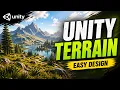 Unity Terrain Tutorial for Beginners 2026 Lighting Trees Grass