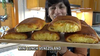 MINI LUNCH VENEZOLANO de Jamón y Queso Delicioso Especial Fácil de Hacer y seguro que te encantará
