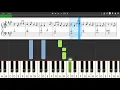 Nils Frahm - Re - Piano tutorial and cover (Sheets + MIDI)