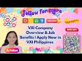 VXI Company Overview Job Benefits Apply Now in VXI Philippines