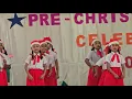 Lagu Pre Christmas Celebration 1