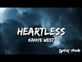 Download Lagu Kanye West - Heartless (Lyrics)