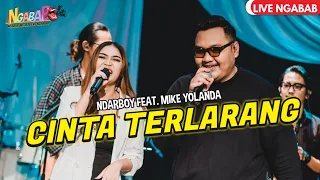 ndarboy genk x mike yolanda cinta terlarang live perform ngabab 