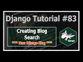 Django 3 Blog Creating Search Functionality Python Django Tutorials In Hindi