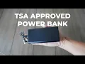 Can you bring power banks on a plane TSA-approved power bank you can bring on a plane
