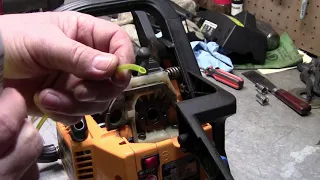 Poulan chainsaw fuel line replacement
