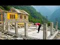 Download Lagu TIMELAPSE: 160-Day Journey To Complete The Construction Of A House Made Of Stone And Concrete Bricks