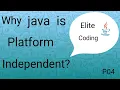 Why java is platform independent Java course in telugu part-4 What are byte code instructions