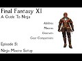 FFXI A Guide To Ninja Episode 5 Macro s Gearswap LUA s