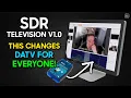 SDR TELEVISION V1.0 - Game Changing DATV Software From G4ELI!