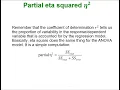 Partial Eta Square