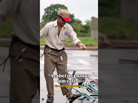 Cheguei com estilo pra tomar esse cafezinho 🤣 #viral #shorts #humor